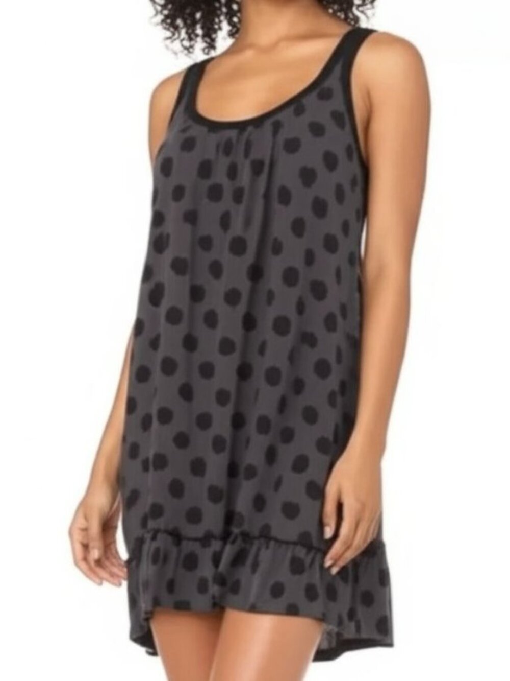 DKNY Abstract Print Babydoll Mini Dress NWT Size M